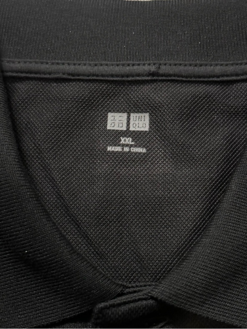 NWT - Laver Cup UNIQLO Black Polo Roger Federer Tennis Shirt - Picture 4 of 7
